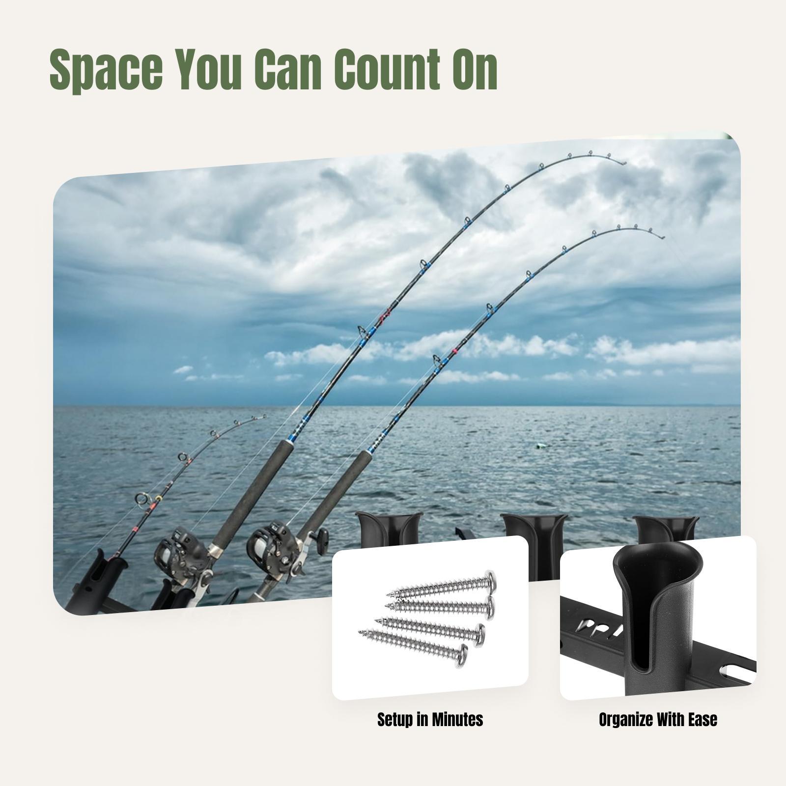 Fishing Kayak Rod Holder - Marine Fishing Rod Rack Rest Holder