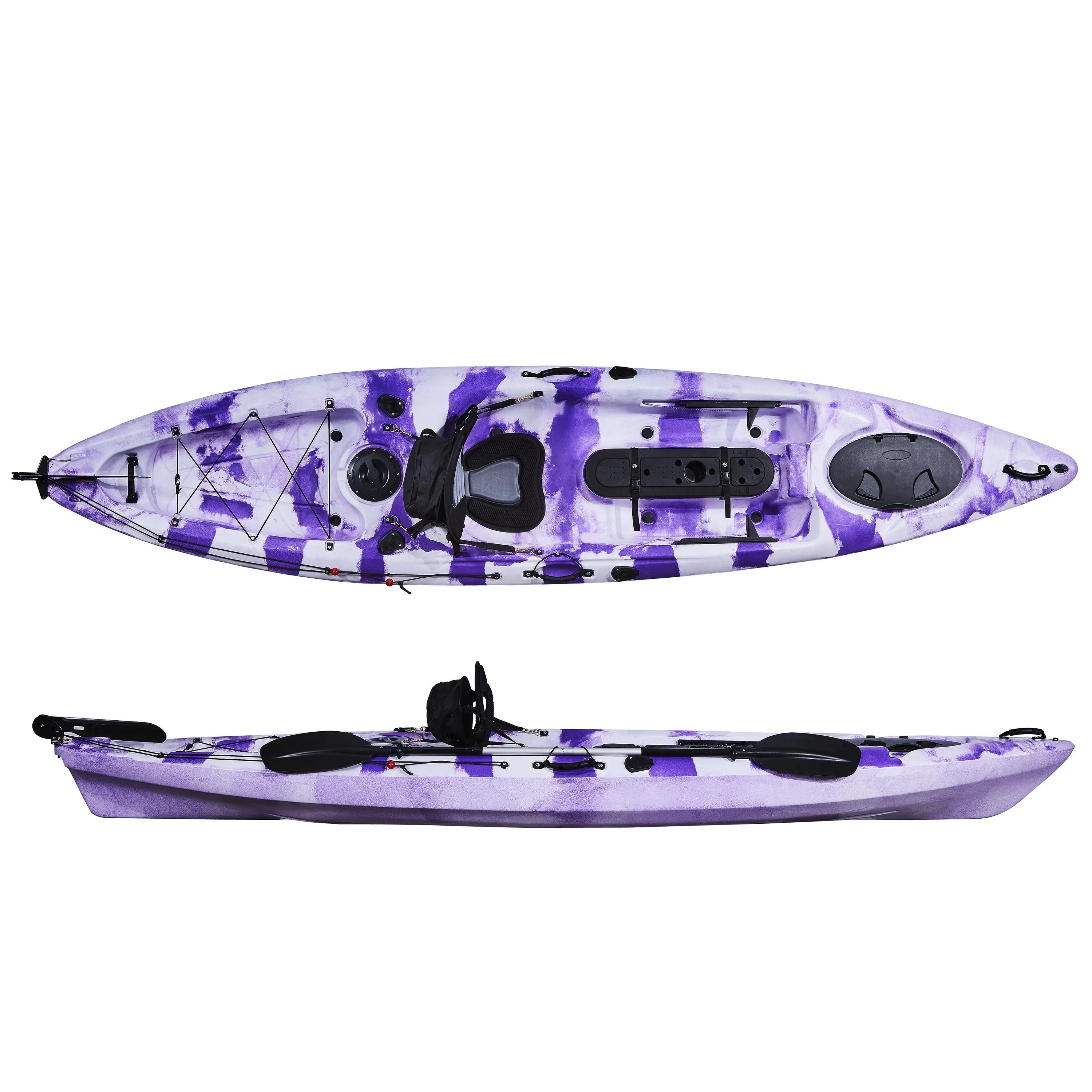 Fishing Kayak Sit In - 13ft 3.95m Fishing Kayak 1 Person
