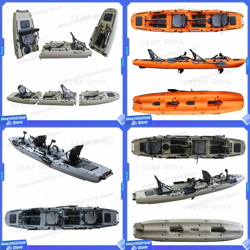 14.5FT Modular Kayak Double Se - огляд і ціна Fishing Kayak Sit In
