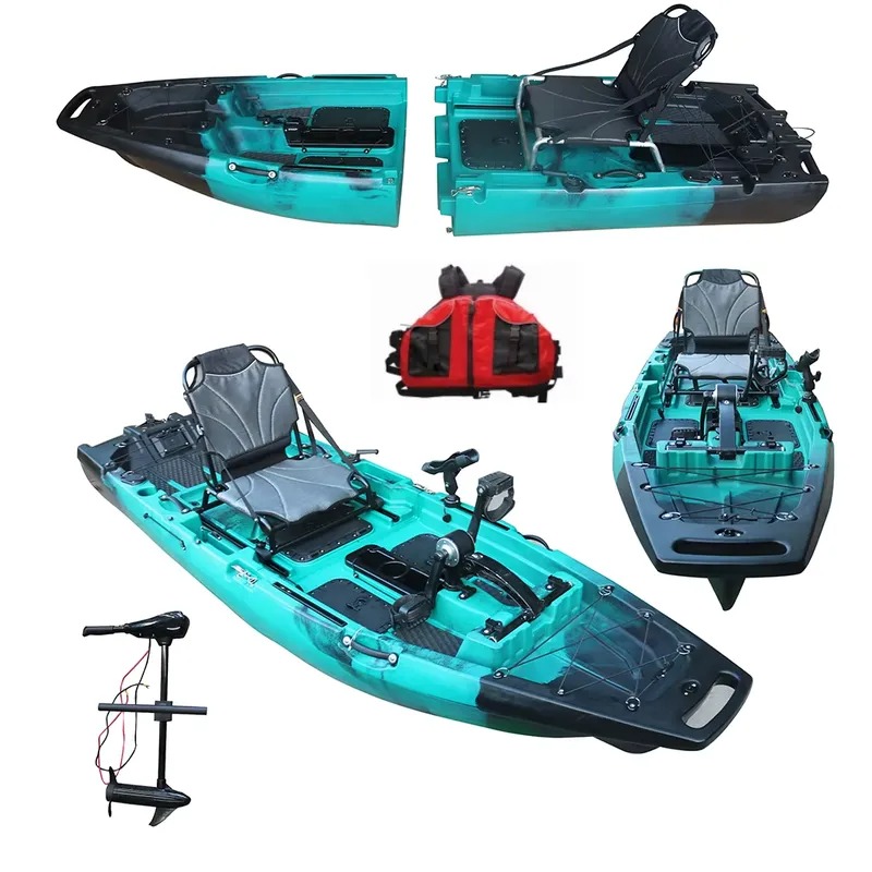 Popular 1 Person HDPE/PE Sit-O - огляд і ціна Fishing Kayak Sit In