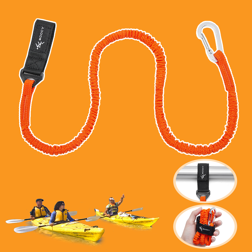 4 Pcs Kayaks Rod Leash Stretch - огляд і ціна Fishing Kayak Paddle Leash