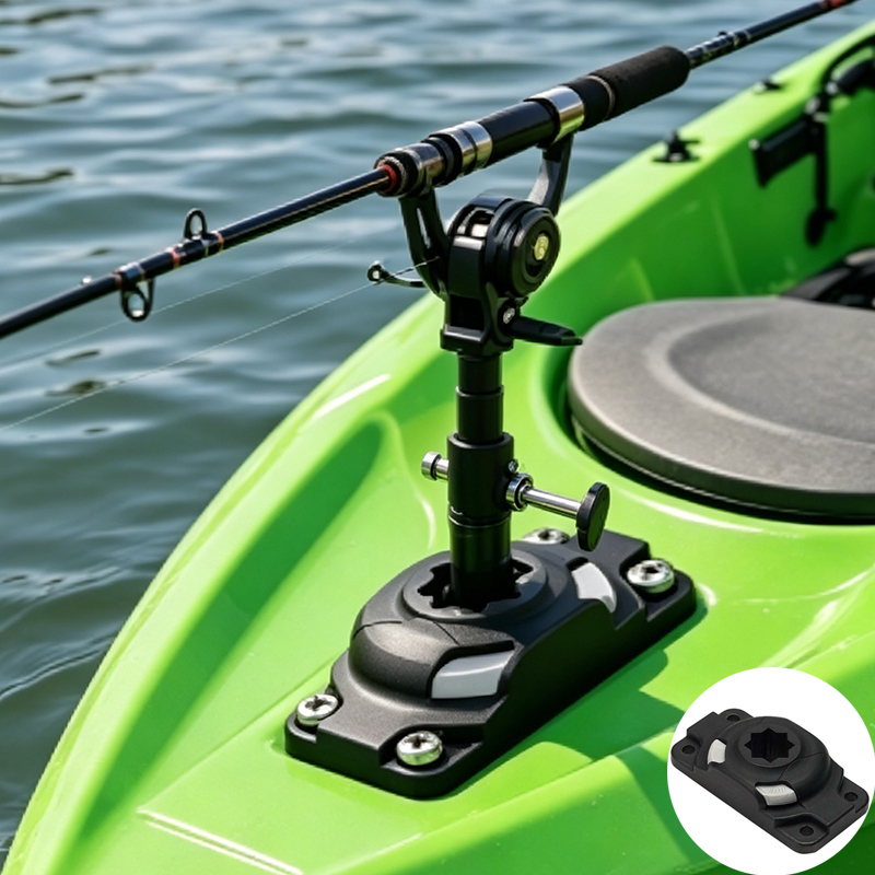 Canoe Navigation Frame Base Wi - огляд і ціна Fishing Kayak Rod Holder