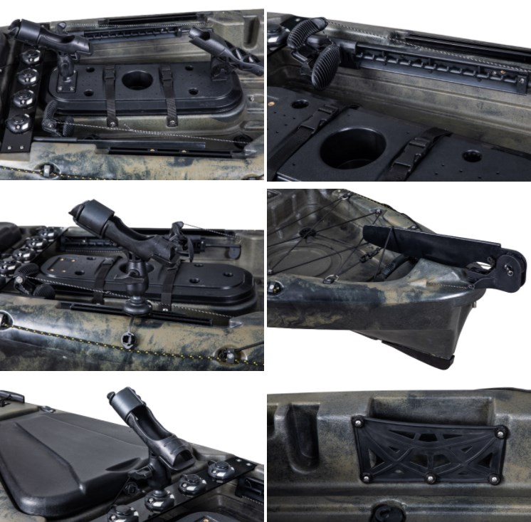 First-class Single Fishing Kay - огляд і ціна Fishing Kayak Rod Holder